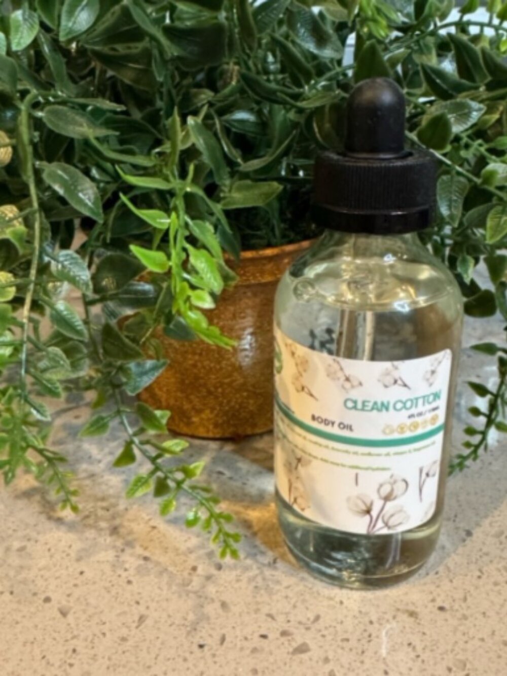 CLEAN COTTON BODY OIL
